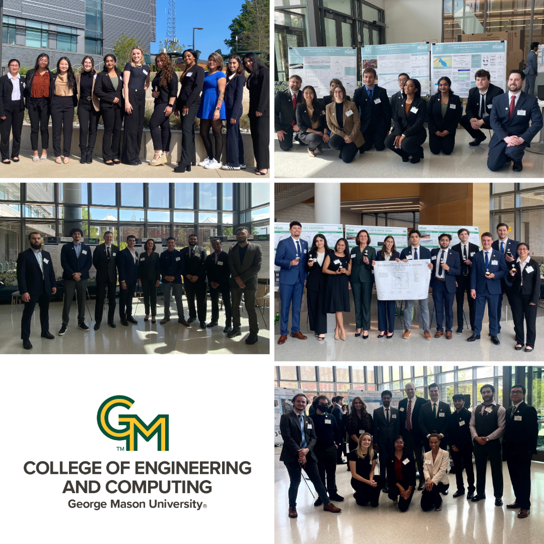 CEIE senior design project teams at the spring 2024 poster competition